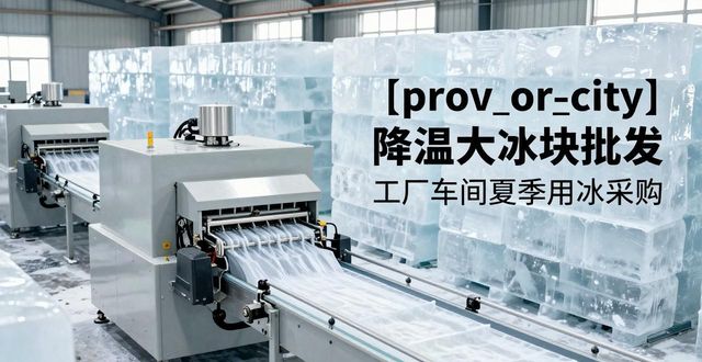 芜湖降温大冰块批发 工厂车间夏季用冰采购